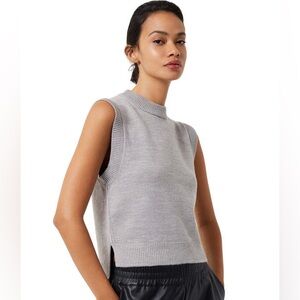 French connection babysoft knit vest